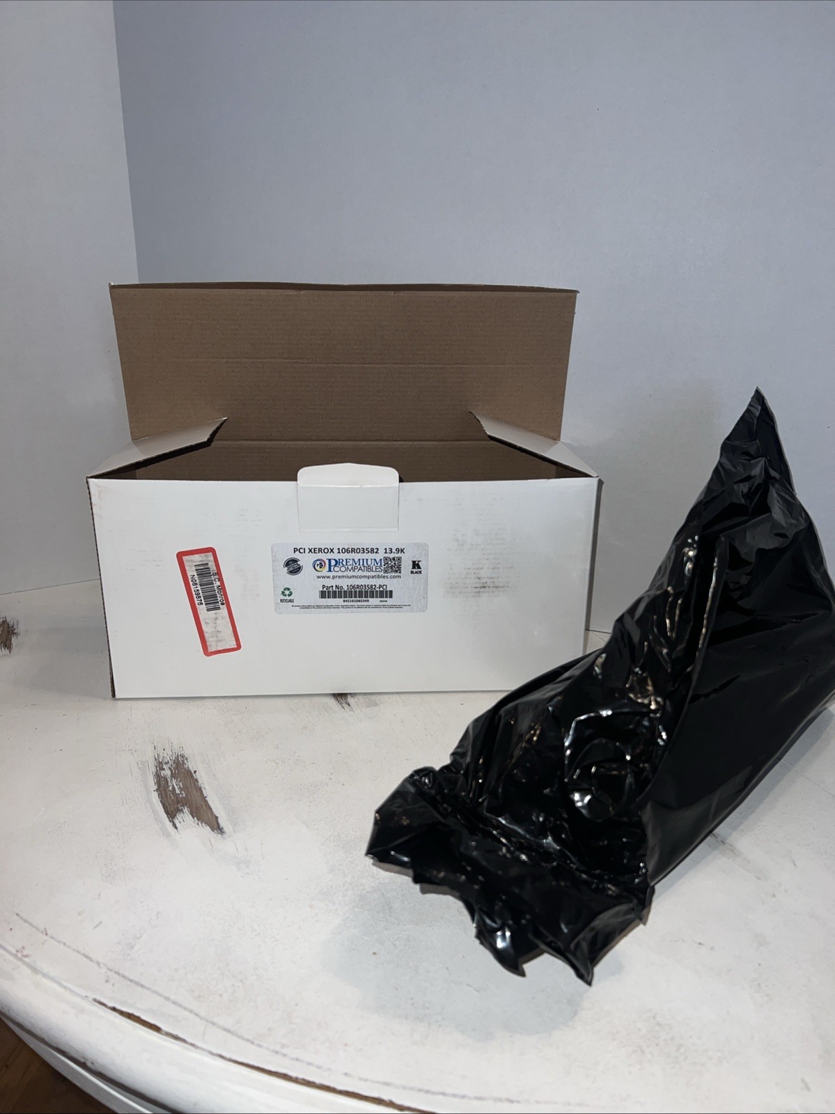 Genuine Sealed PCI Part #106R03582 Replacement Xerox Black Toner Cartridge