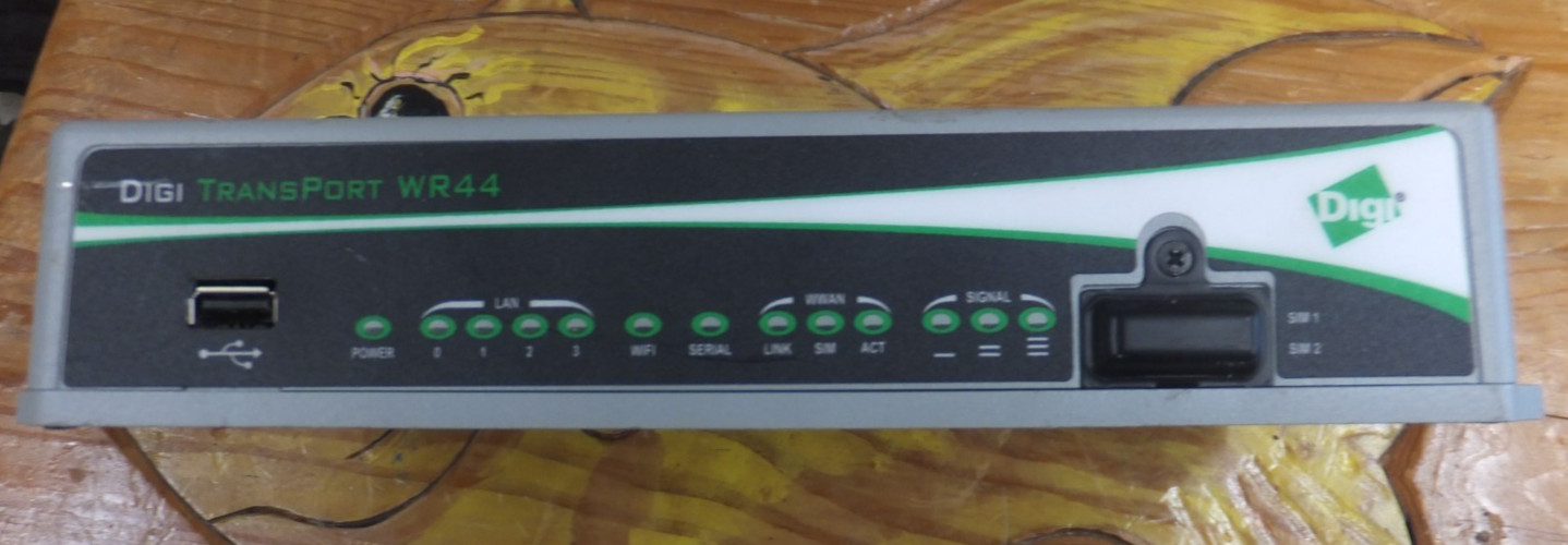 Digi TransPort WR44-U Cellular Internet Router WR44-CE1-RD V2 LTE AMER RG DC