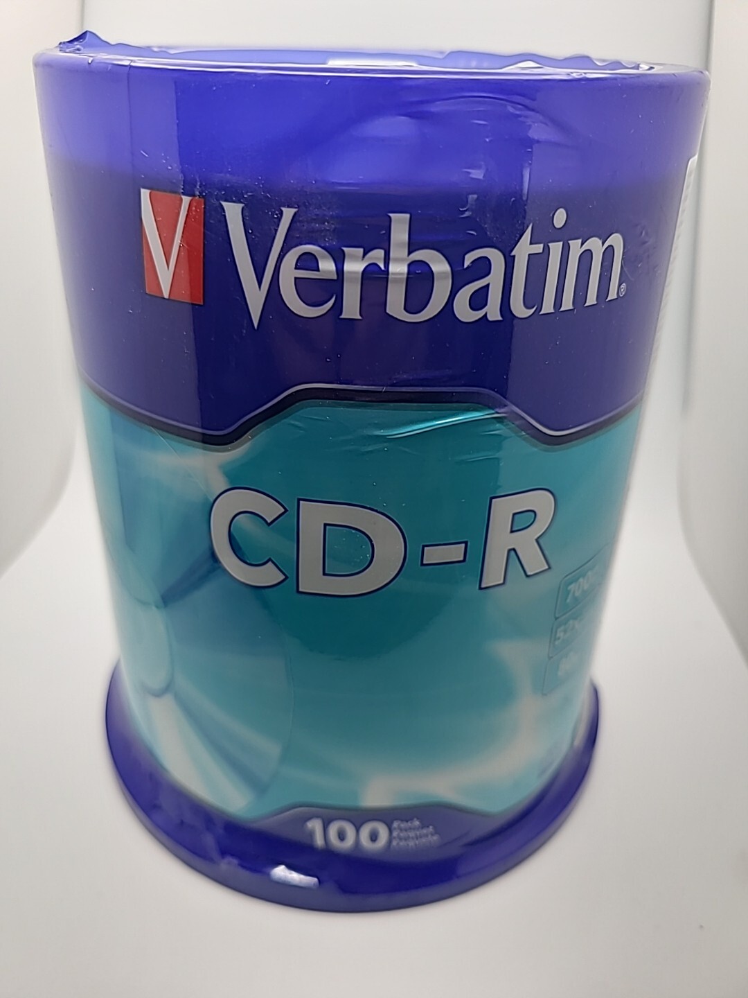 Verbatim 94554 700MB 52x CD-R Disc - Pack of 100