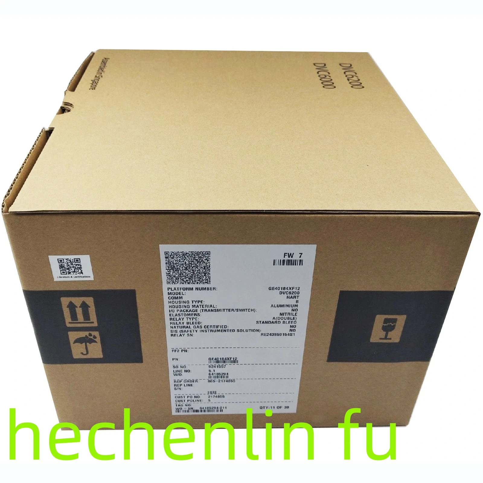 1PC NEW DVC6200AD Valve Positioner Single Acting Without Feedback