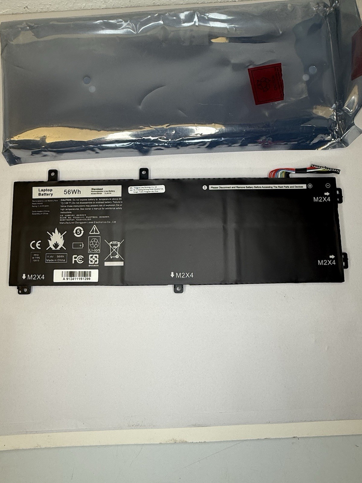 H5H20 Laptop Replacement Battery 11.4V 56Wh for Select Dell XPS Precision