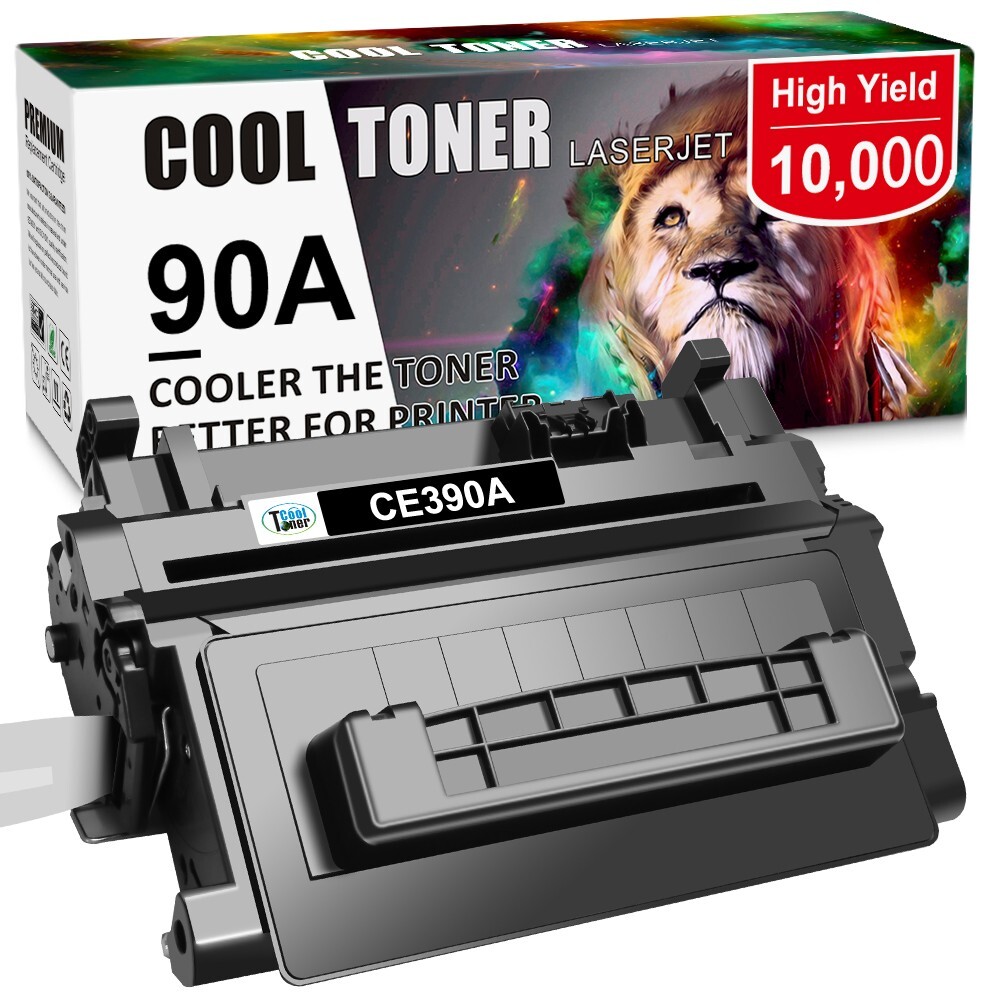 1 Pack CE390A Toner For HP 90A LaserJet Enterprise 600 M601 M602 M603 M4555 MFP