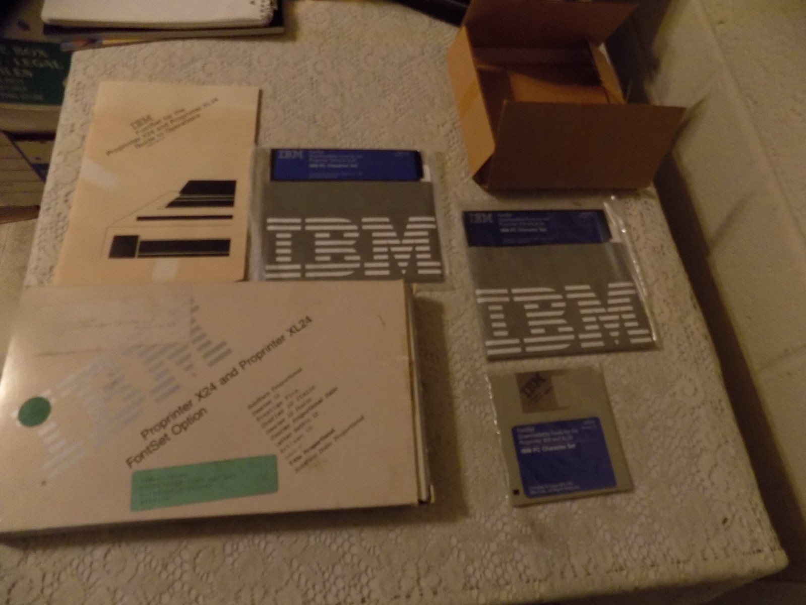 Vintage IBM Proprinter X24 and XL24 Fontset Option, IBM 0-70085