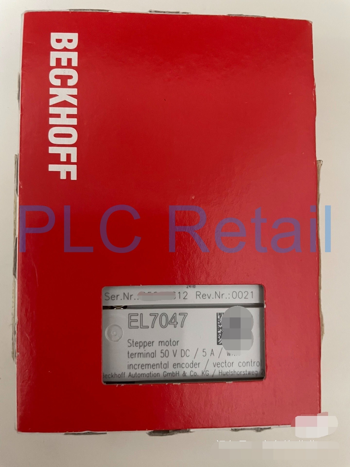 1PCS NEW BECKHOFF EL7047 PLC module  DHL Fast delivery