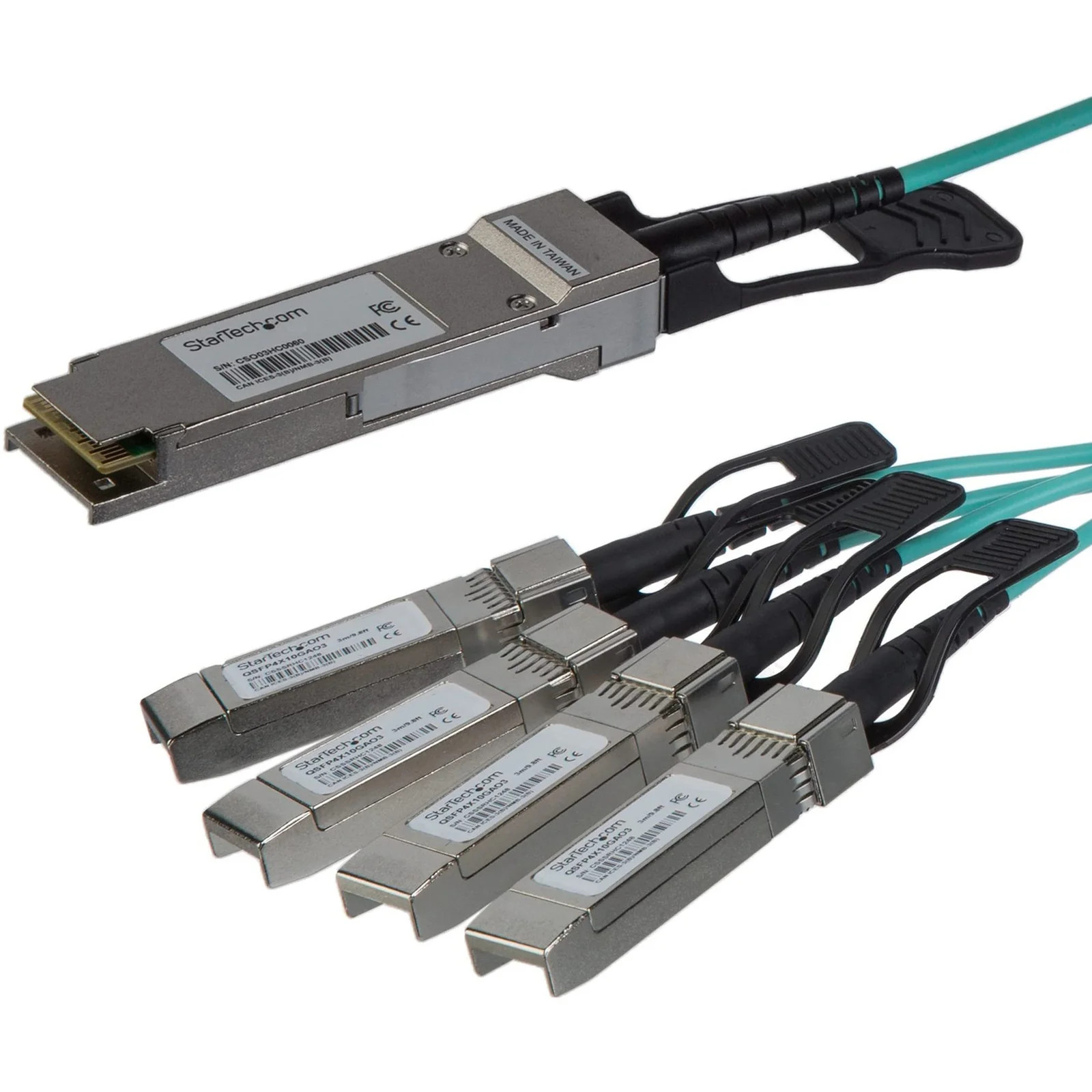 StarTech.com AOC Breakout Cable for Cisco QSFP-4X10G-AOC7M - 7m/23ft 40G 1x QSF