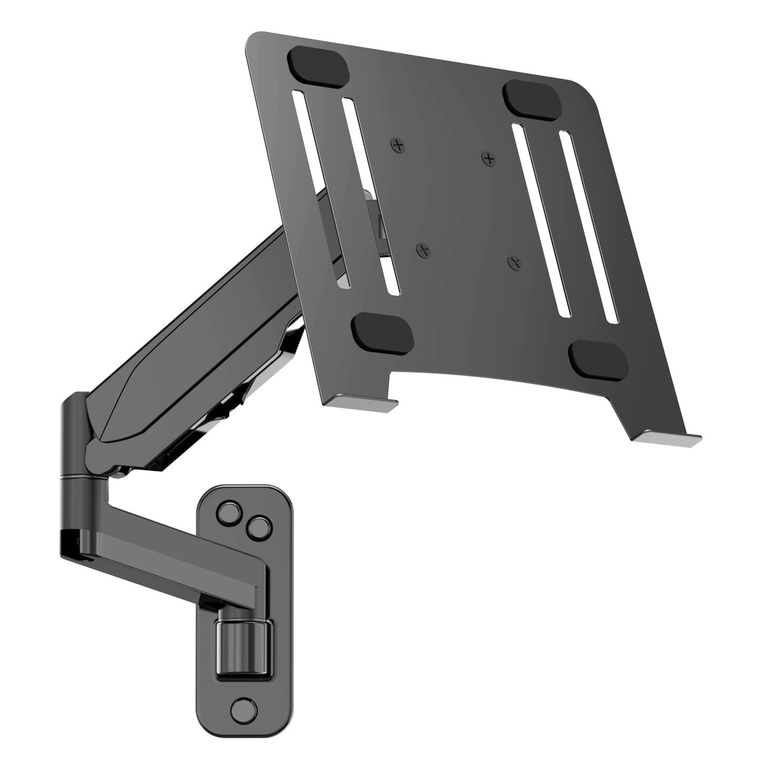 2-in-1 Gas Spring Laptop Wall Mount for 12"-17" Notebook/13"-32" Screen