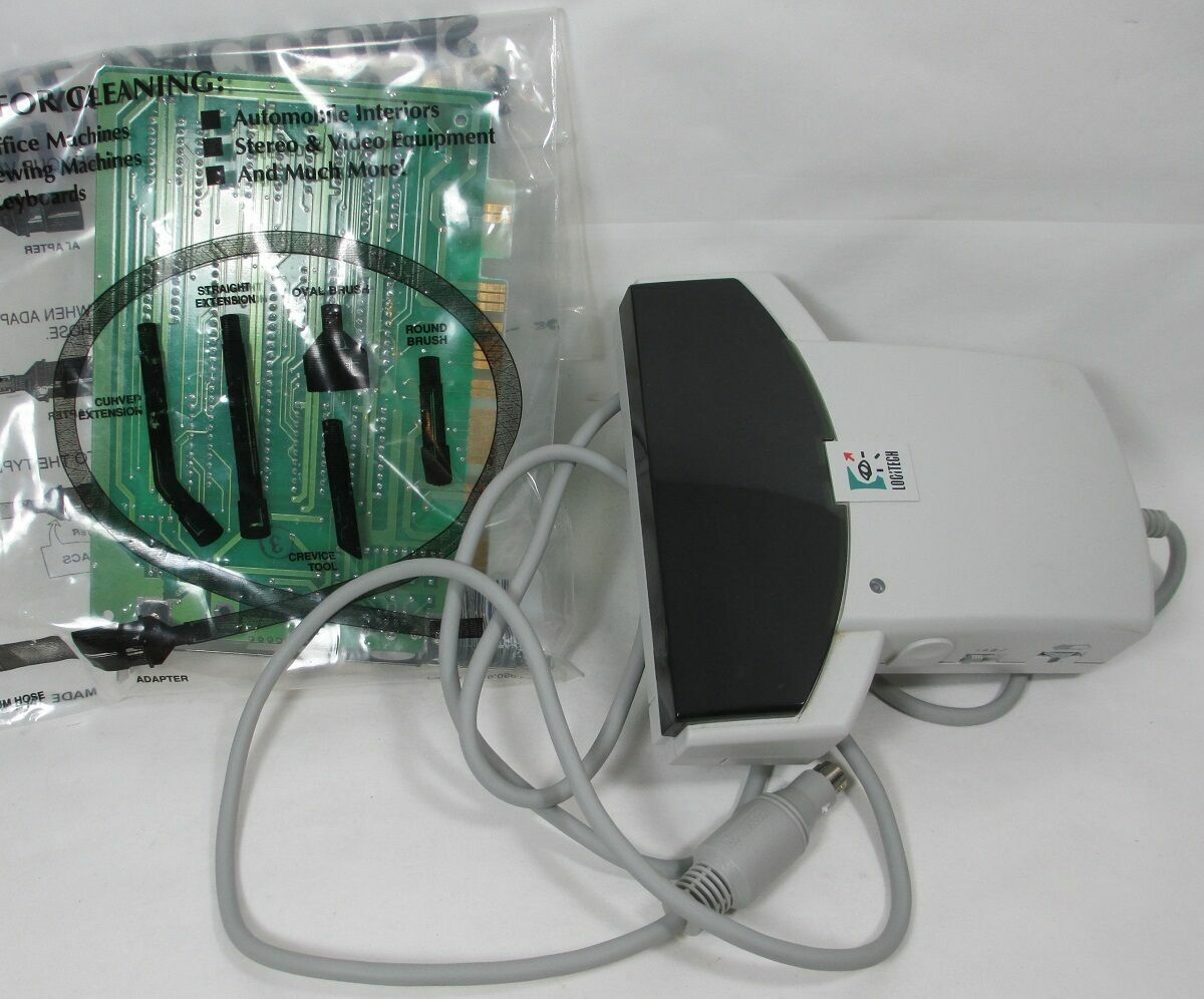 Logitech Scanman Binary DSZLBIN PC-MAC P/N 860014-01 with Circuit Board PS/2