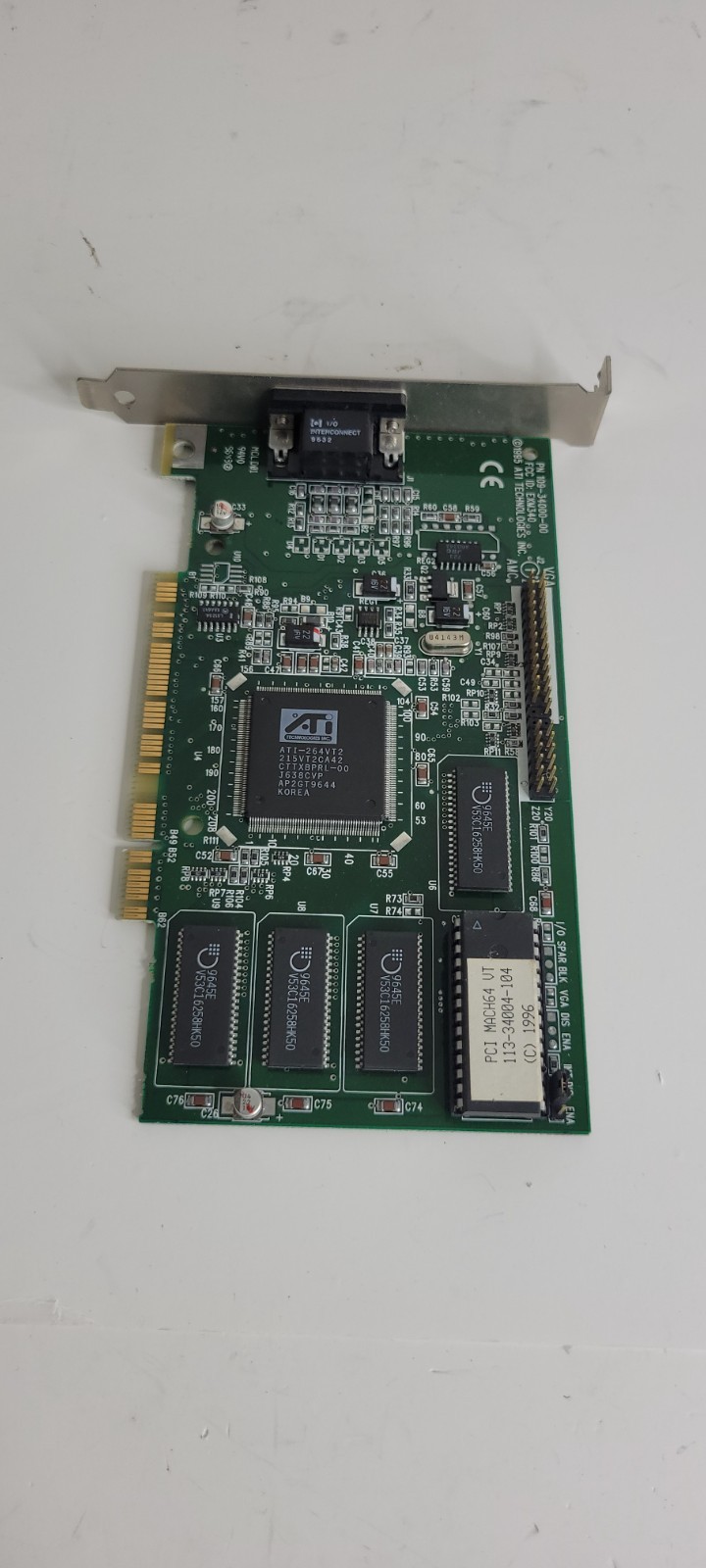 Ati technologies ATI-264VT2 PN 109-34000-00,graphics card