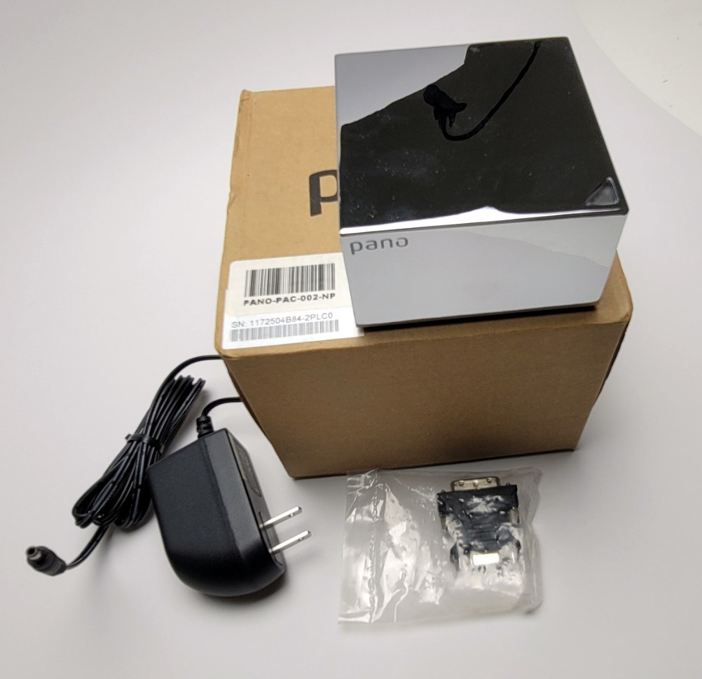 Pano Logic Thin Zero Desktop Client | PANO-PAC-002-NP Rev B - only 4 available