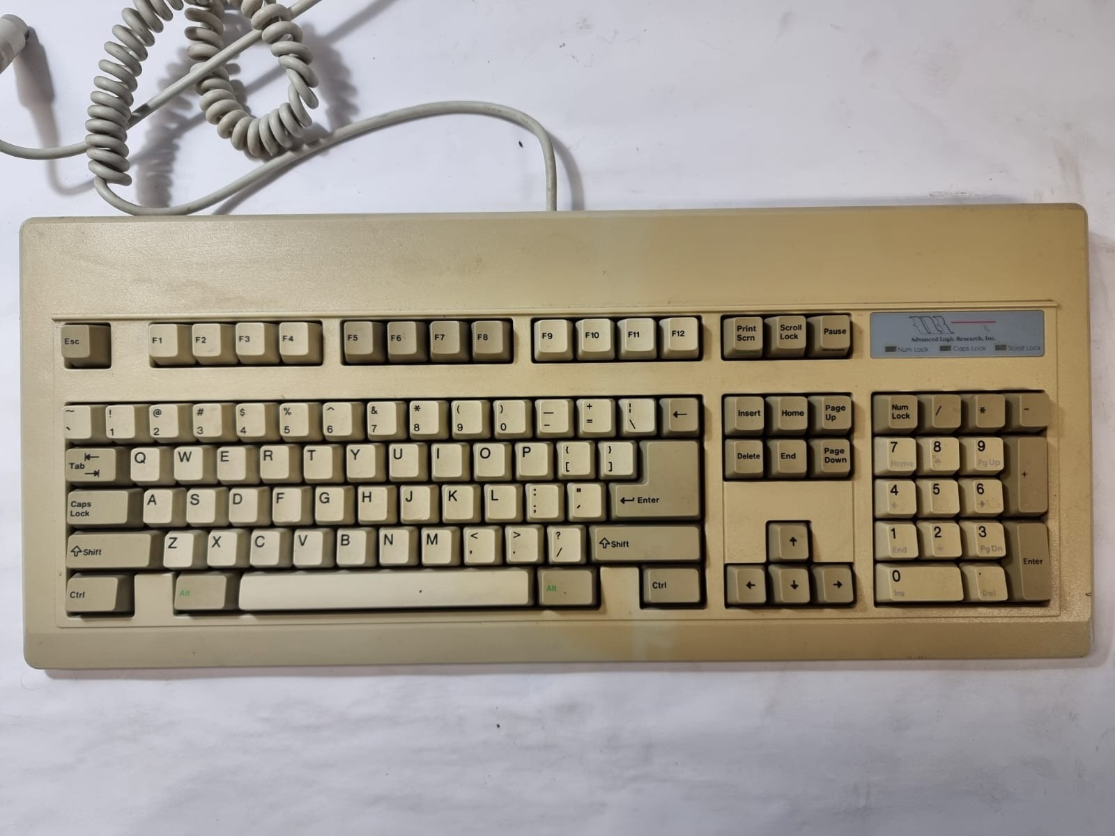 Rare Vintage Advanced Logic Research ALR RT101+ Keyboard / FCC: AQ6MEMB-74004