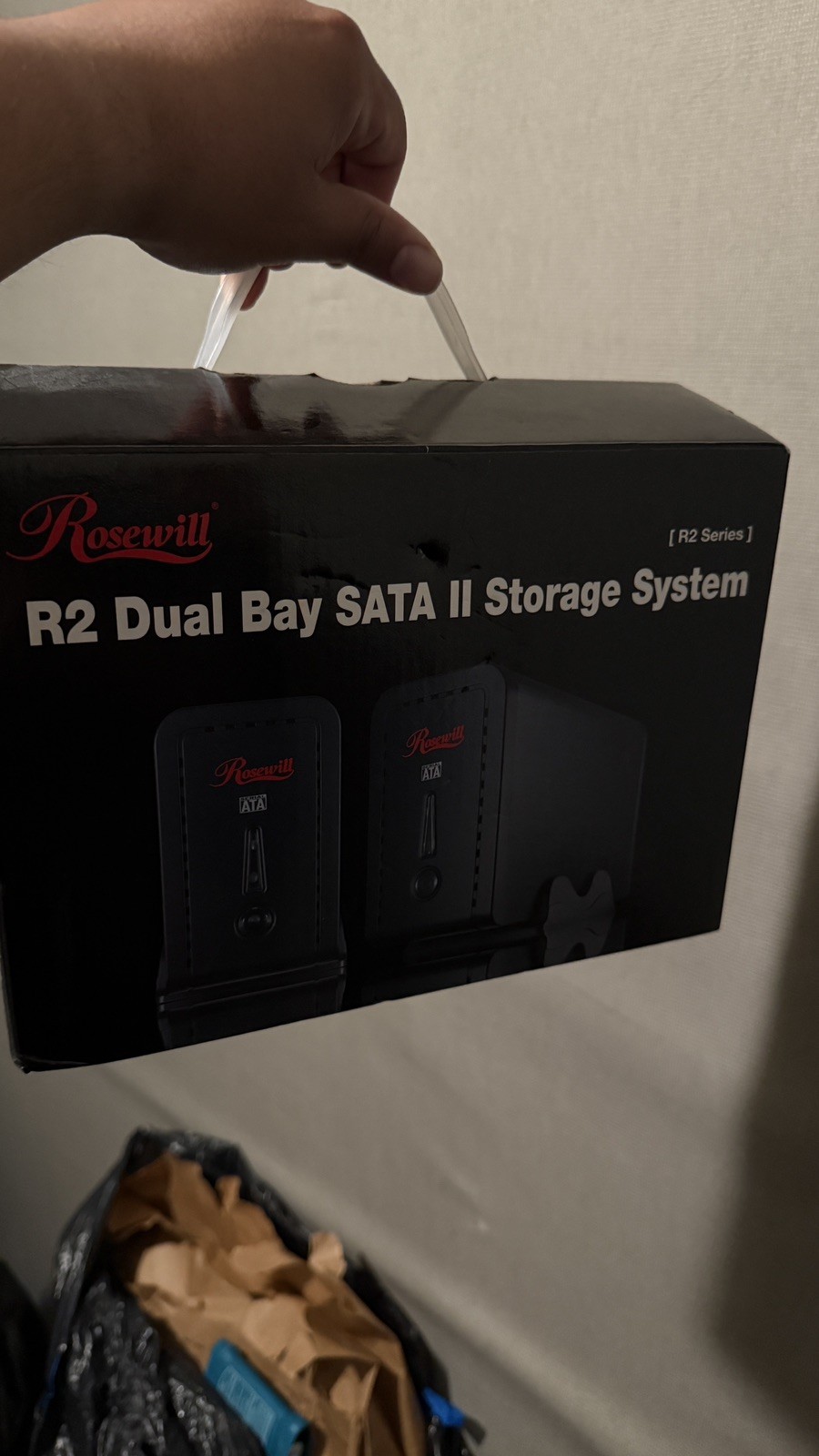 Rosewill R2 Dual Bay Sata II Storage System #R2-JBOD Brand-New 