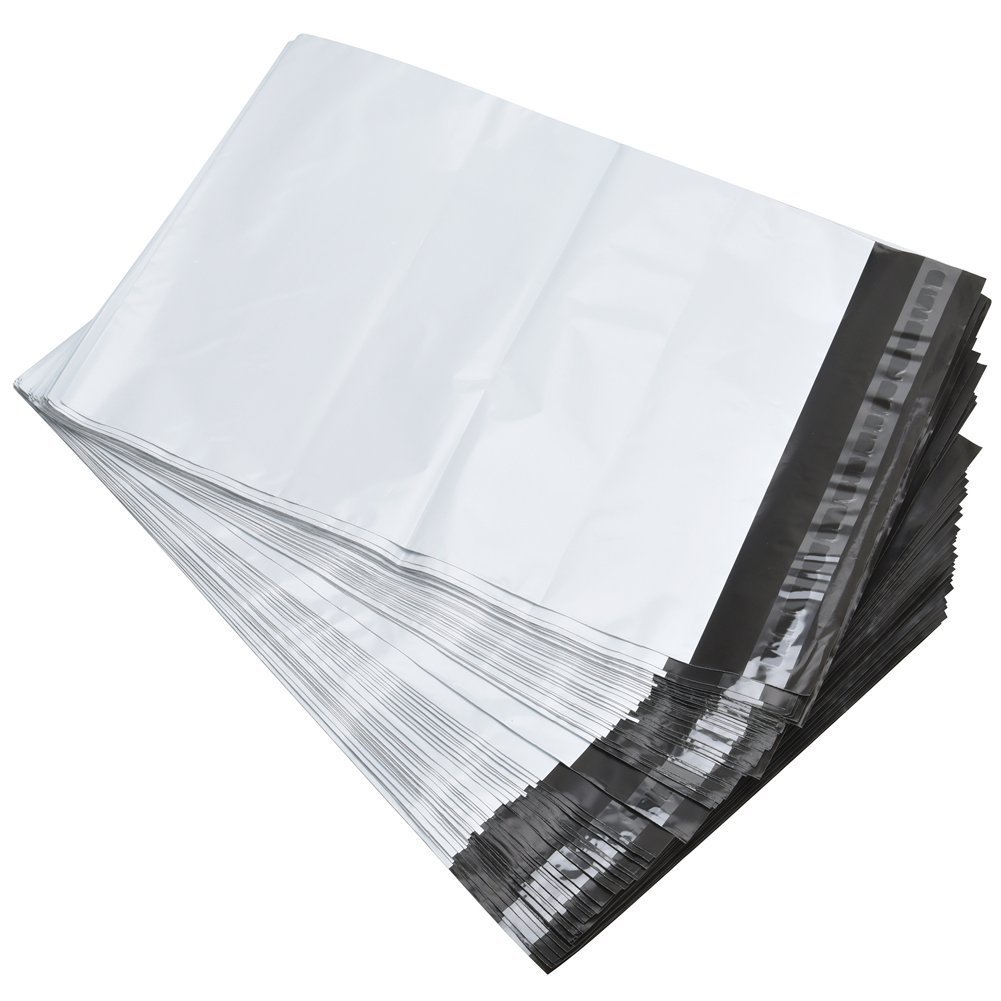 1000 6X9 White Poly Mailers Self Sealing Shipping Envelopes Plastic Bags 2.5 Mil