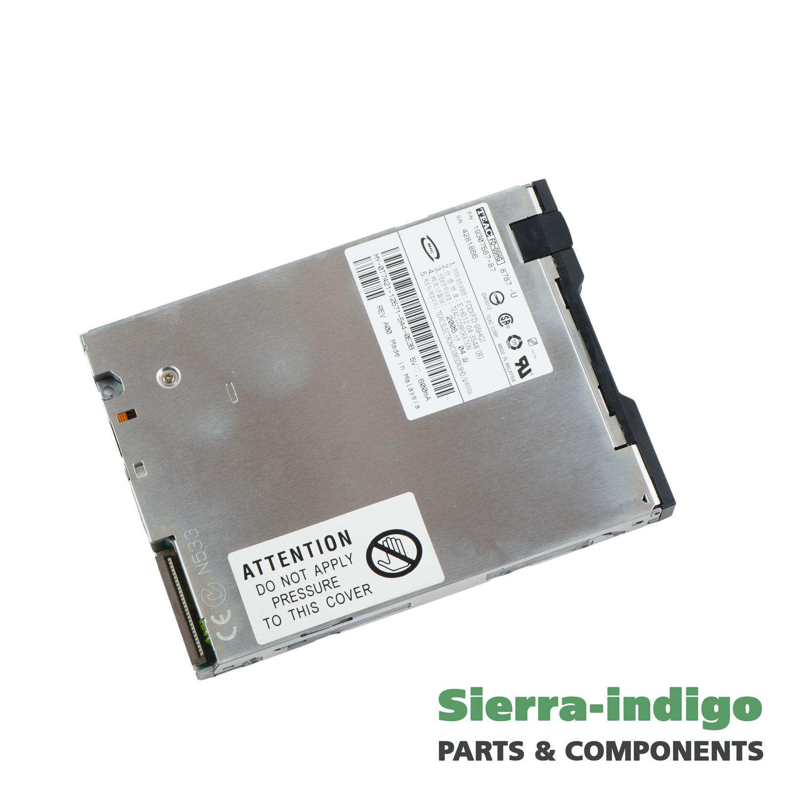 Teac FD-05HG 19307587-87 Floppy Disk Drive