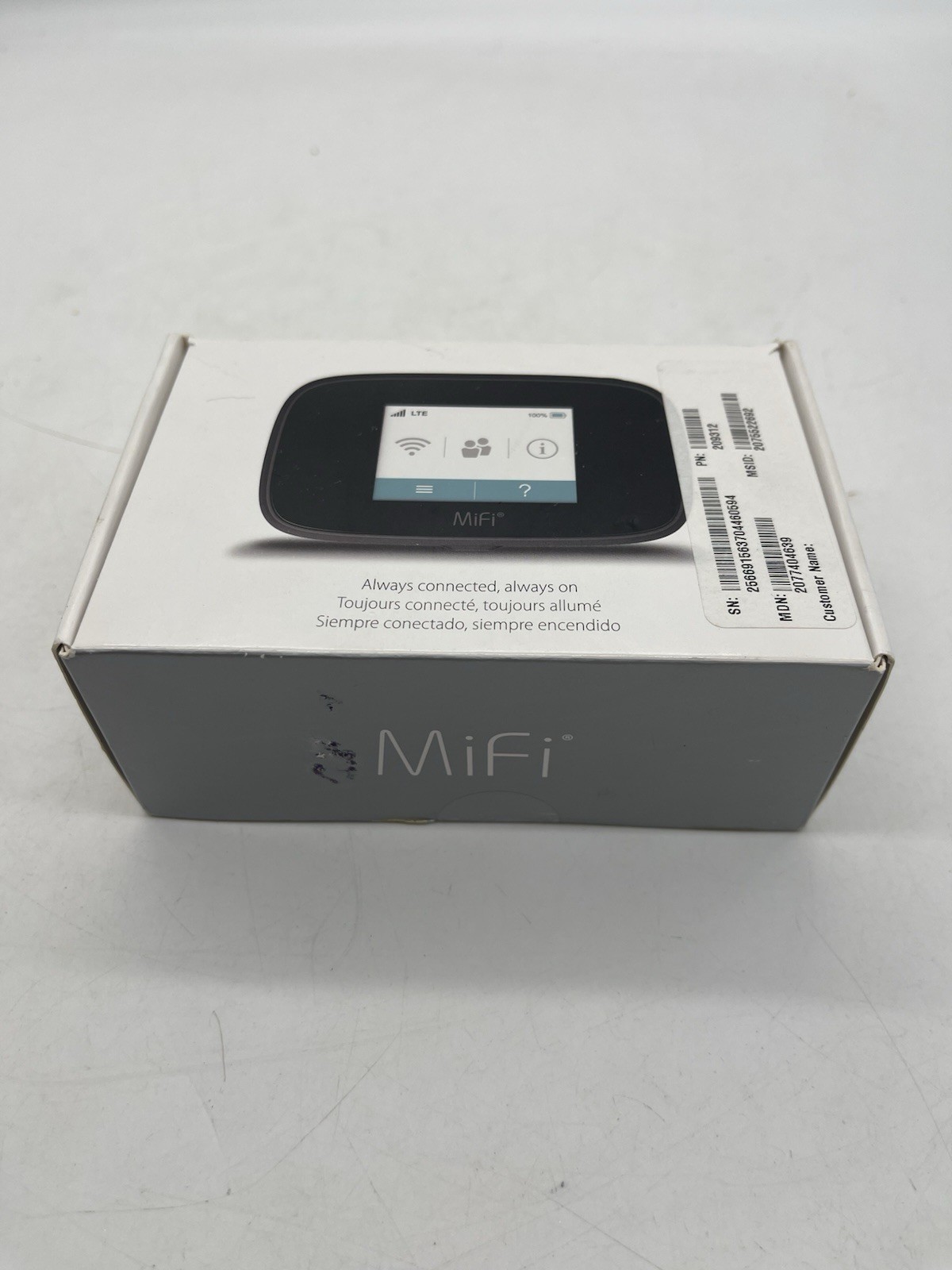 Novatel MiFi 7000 4G LTE Wireless Mobile Hotspot Router in Box Mifi7000