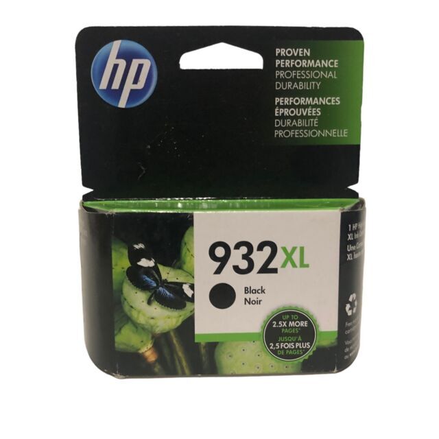 Genuine HP 932XL High Yield Black Ink OfficeJet 6100 6600 7110 7612 EXP Aug 2018