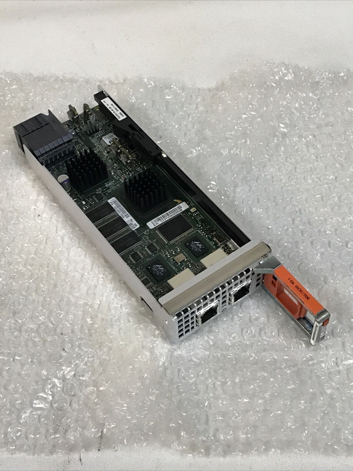 EMC 103-053-100A 1 GbE ISCSI/TOE  Rev. A05 SLIC05 Module ControllerCard