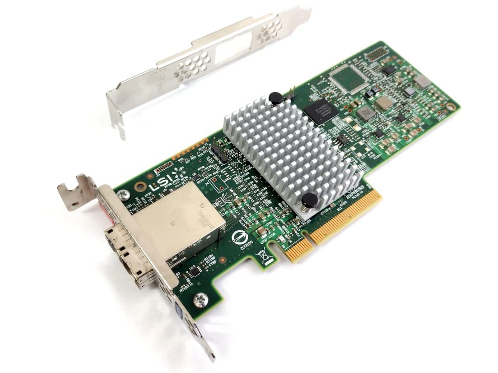 LSI SAS 9300-8e 8-Port External 12Gb/s HBA Card IT Mode, StorageTekPro Flashe...