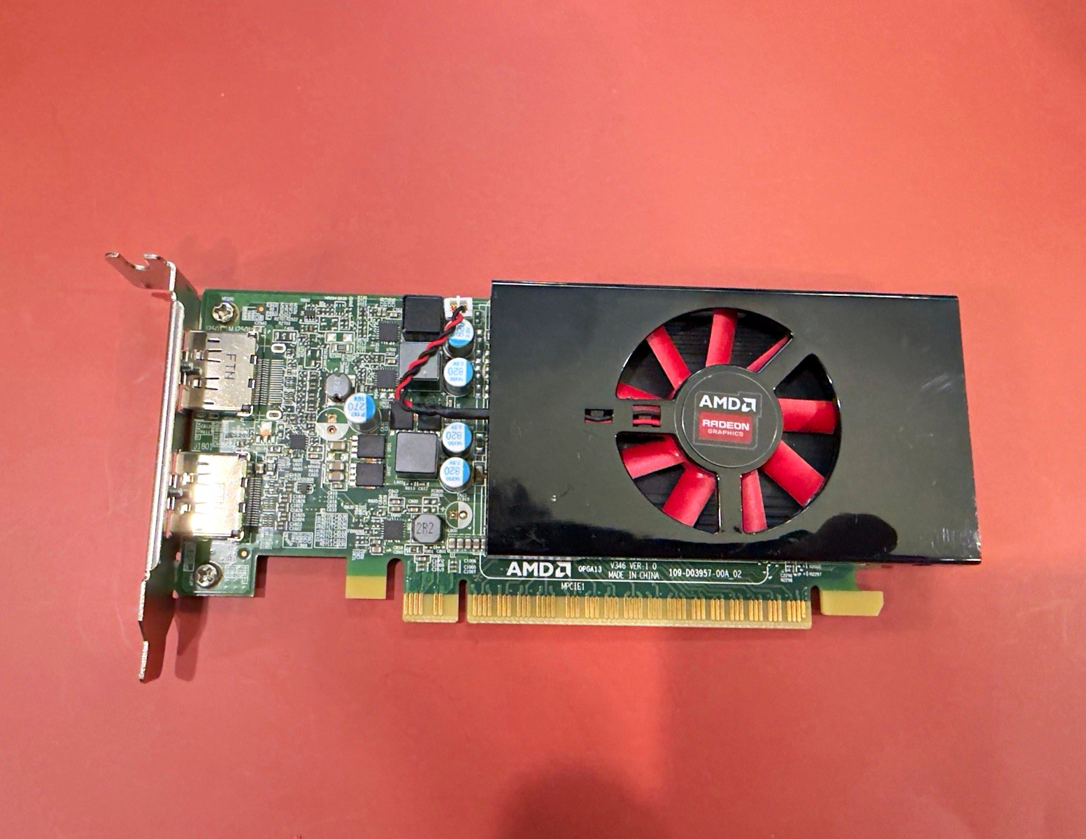 AMD Radeon MS-V346 R7 450 4GB DDR5  2 display Ports (Low Profile) Near Mint