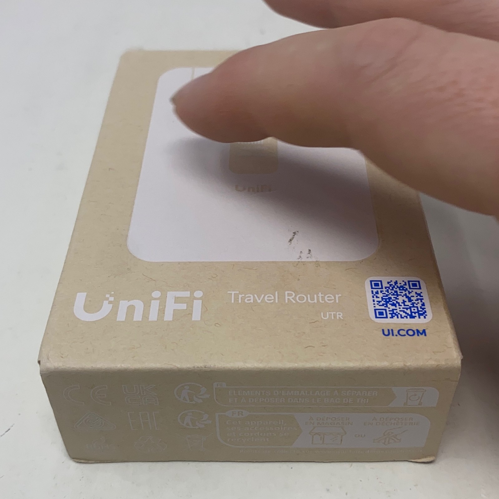 Ubiquiti UniFi Travel Router UTR White