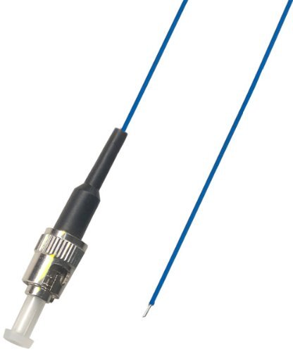 10 Pack ST Singlemode 9/125 Simplex Pigtail Fiber Optic 1M 0.9 Mil for Splice