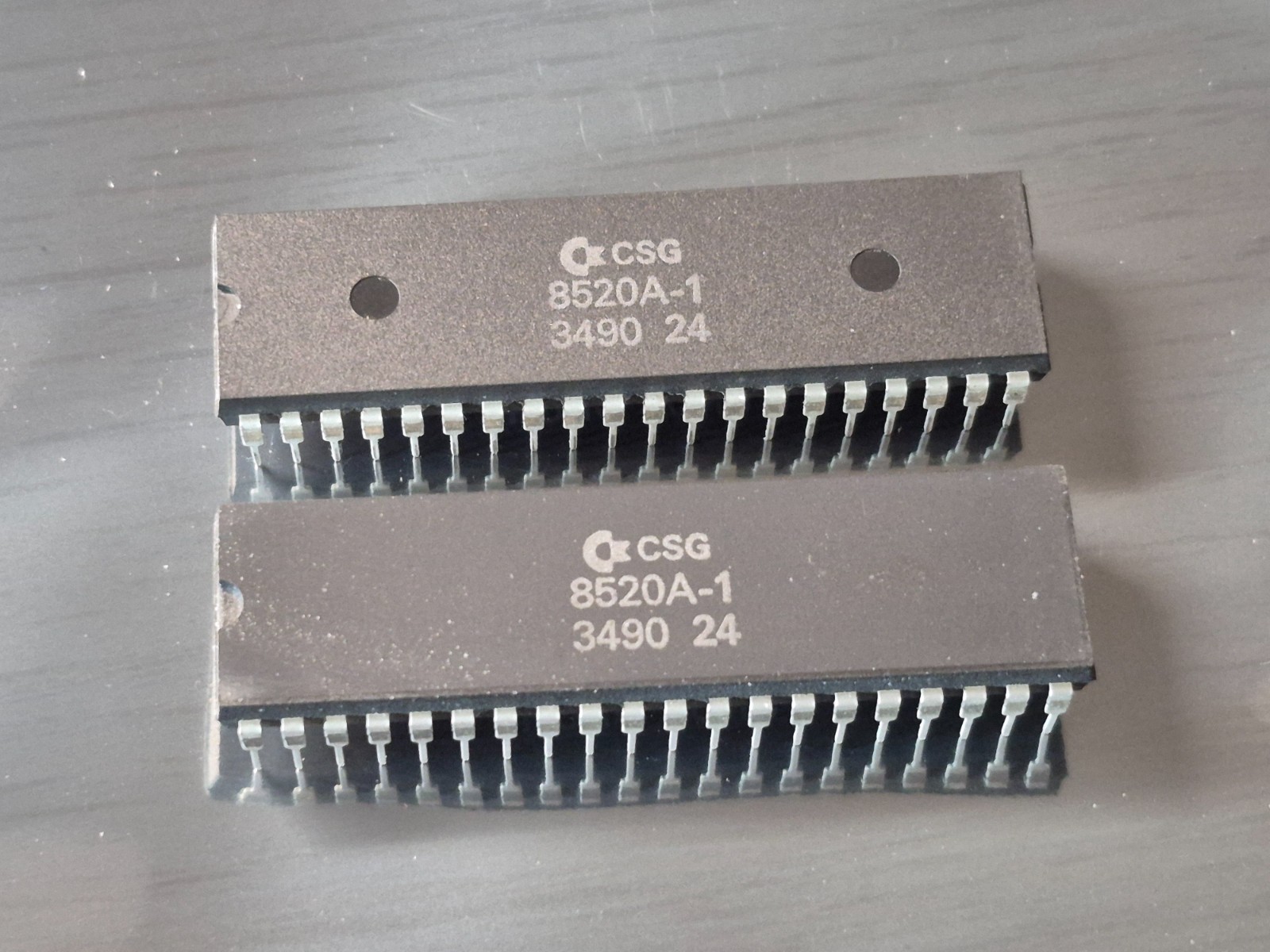 ✅ 2 Chips for Commodore AMIGA 500 / 2000 ⭐ ODD/EVEN CSG 8520A-1 ⭐ EXCELLENT ⚡️