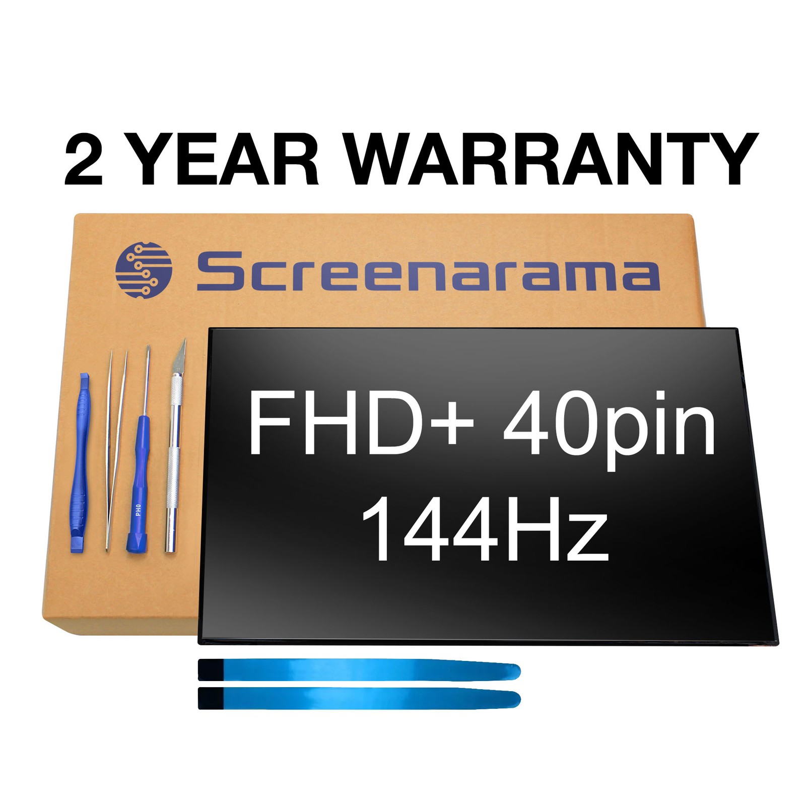 CSOT MNG007QX2-1 144Hz FHD+ IPS Matte LCD Screen + Tools SCREENARAMA *FAST