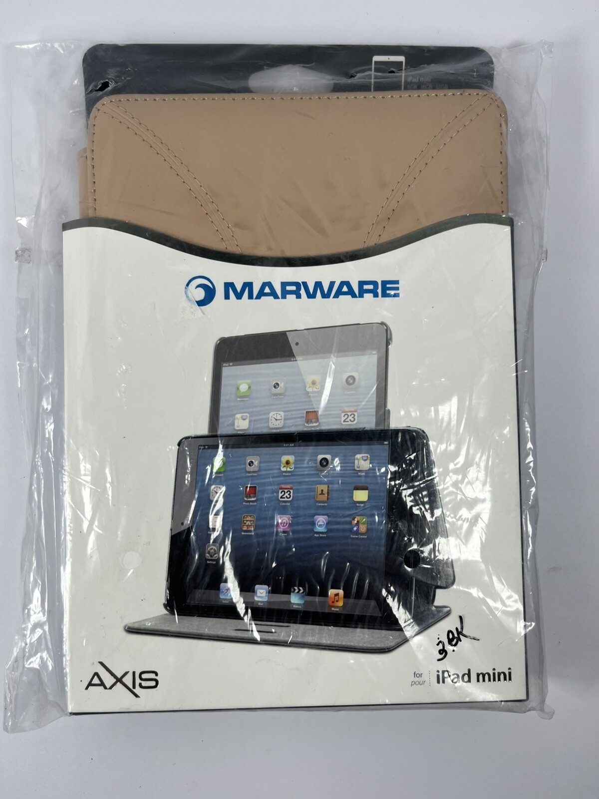 Marware Axis Case Cover Tan For Ipad Mini New