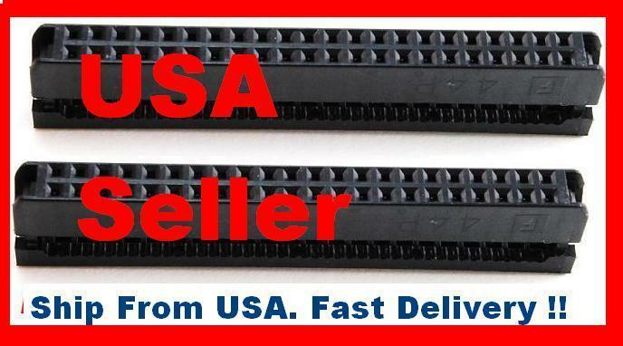 Lot 6.  44-Pin 2.5" IDE Female Ribbon Cable Connector, 6-pieces