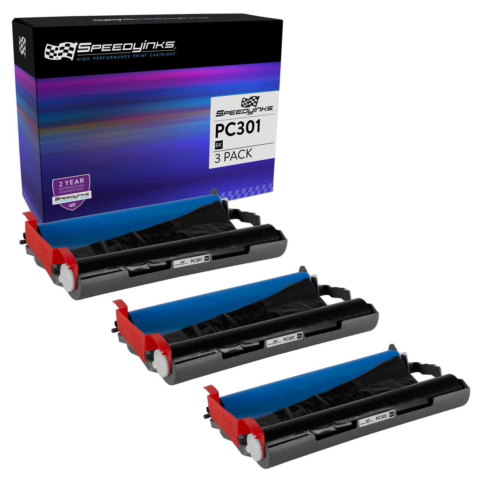 3PK Compatible PC-301 with PC302RF for Brother Fax Printing Cartridge MFC-970MC