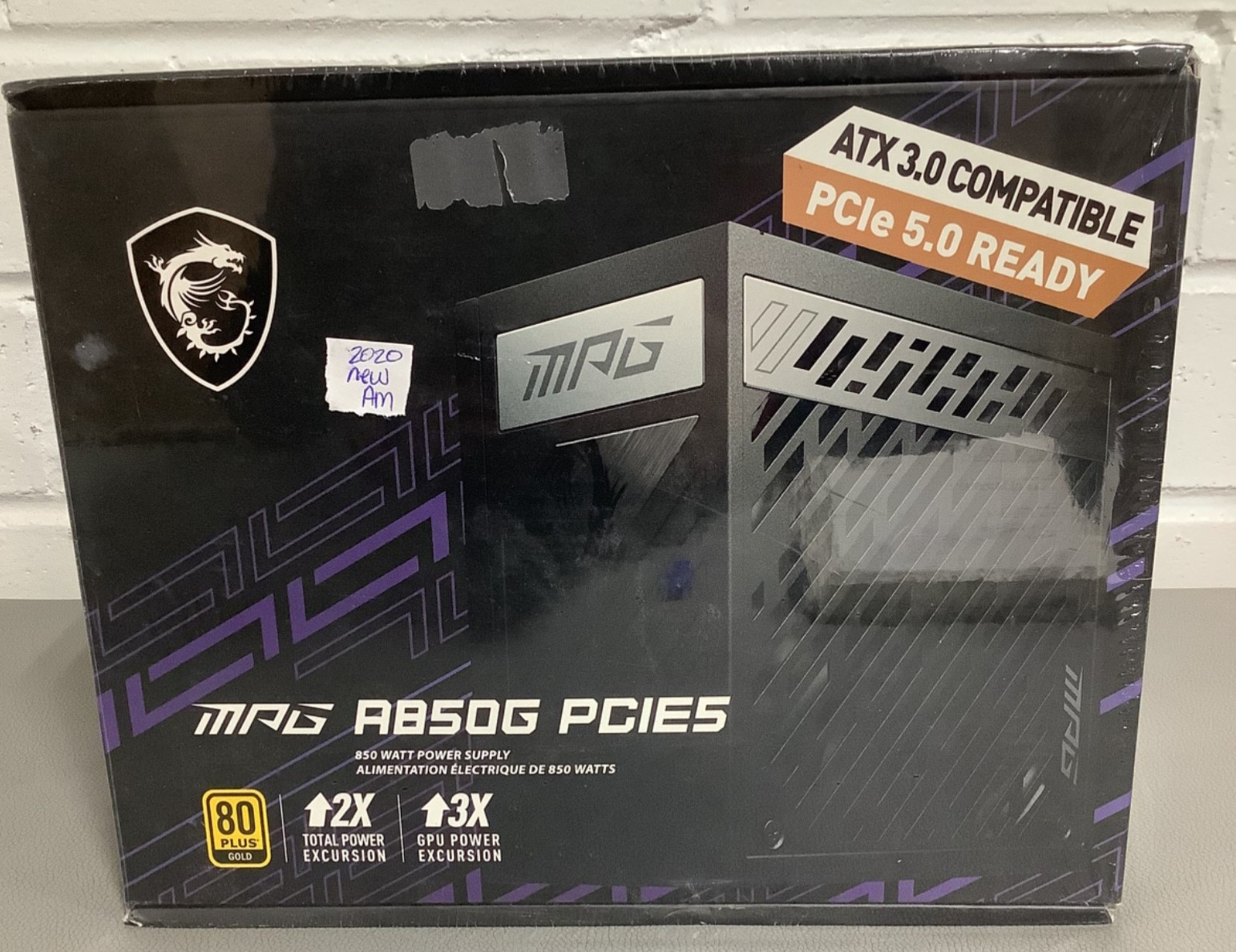 MSI MPG A850G PCIE 5, Fully Modular Compact Gaming Power Supply