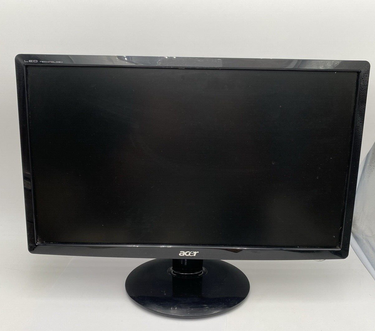 Acer LCD 20" Monitor Model S201HL No Cords, Adapters or Cables Included