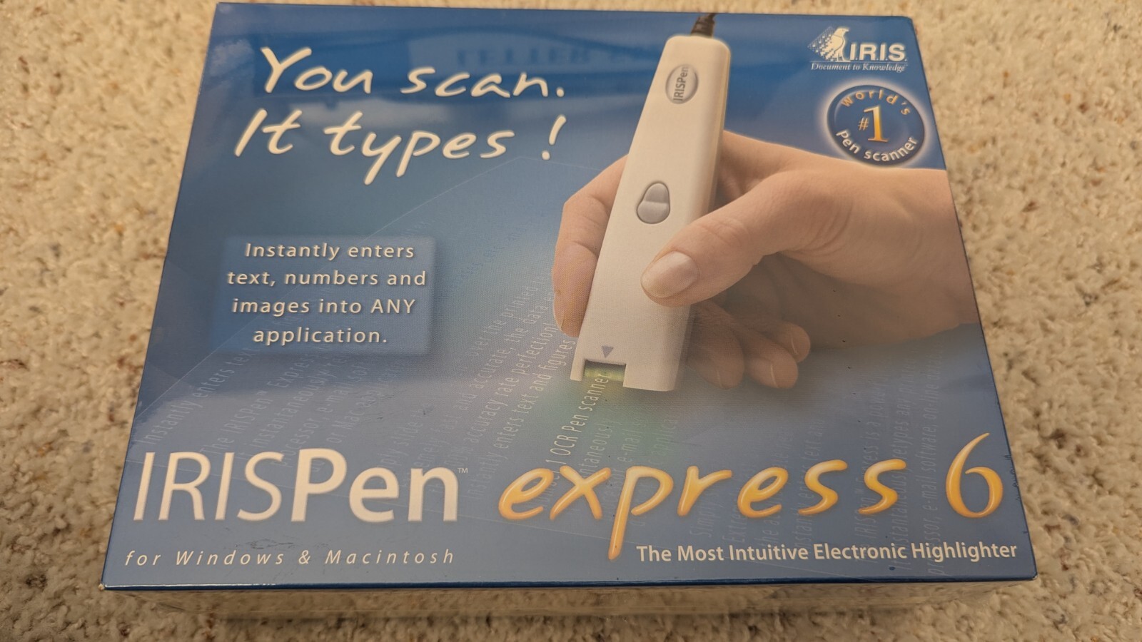 IRISPen Express 6 Handheld Scanner