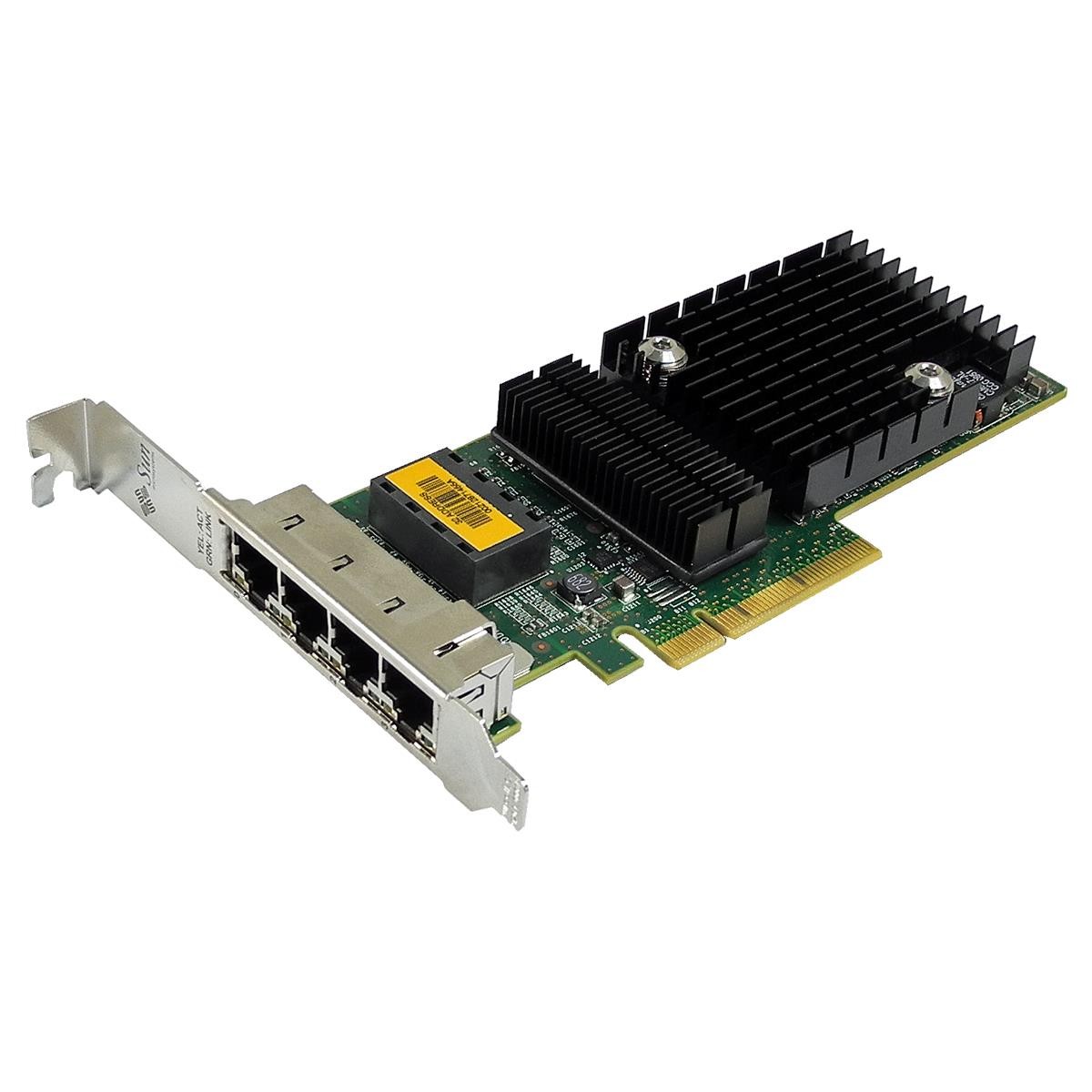 Sun ATLS1QGE Quad-Port Gb PCIe x8 Network Card PN 501-7606-06, 511-1422-01