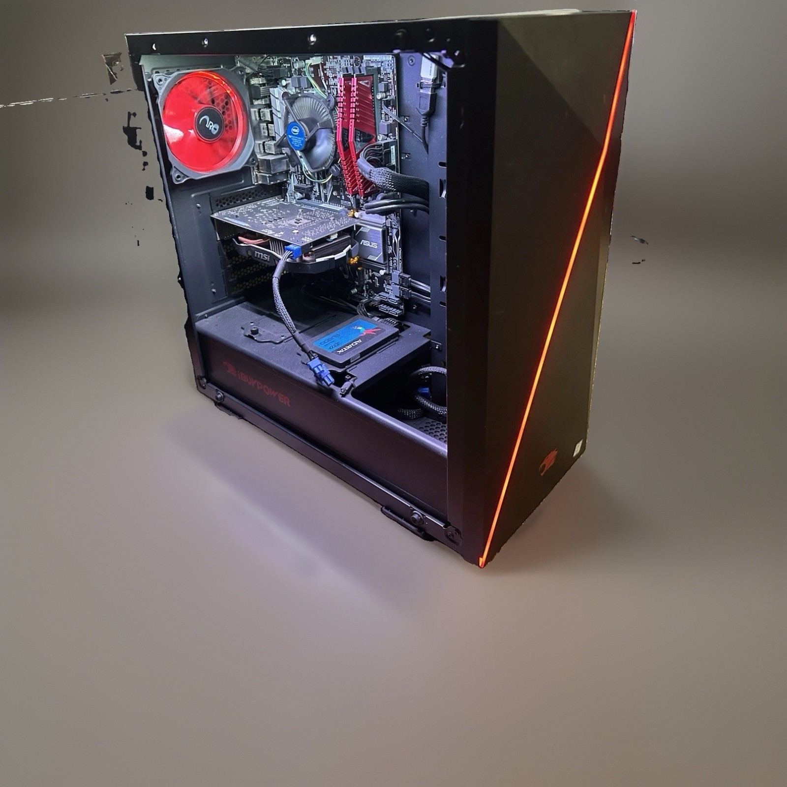 iBUYPOWER i-Series Gaming Desktop PC Wi-Fi, 16GB DDR4 Ram, 120GB SSD, 1 TB HDD
