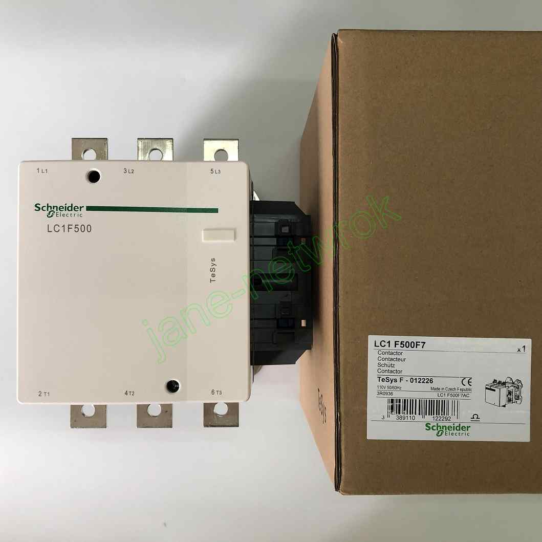 1 PCS Schneider  LC1F500F7 AC 110V Contactor Via DHL or FedEx