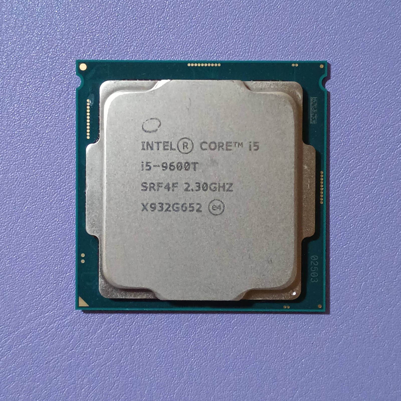Intel i5-9600T 2.30GHz 6 Core SRF4F 6 Thread LGA 1151 CPU