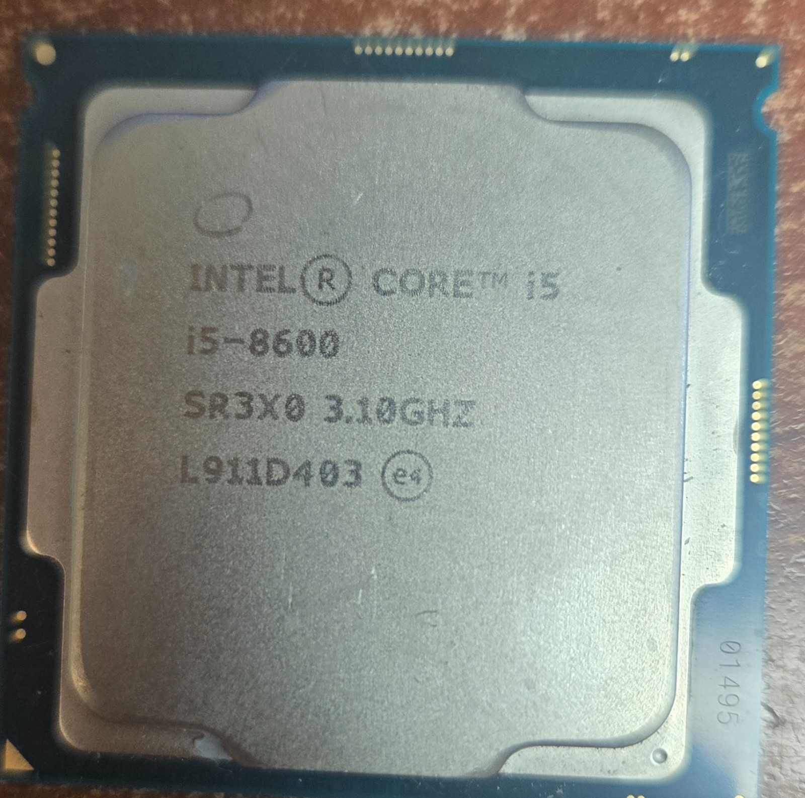 Intel Core i5-8600 SR3X0 3.10GHZ