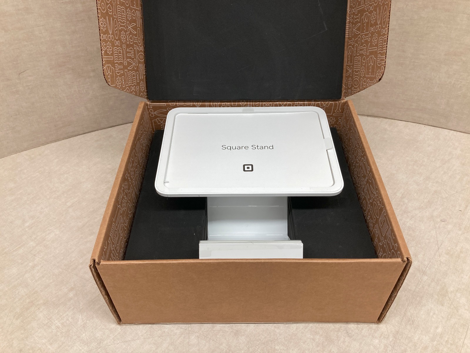 Square Stand 1st Gen Point At Sale Desktop Stand 9.7" iPad Card Reader System