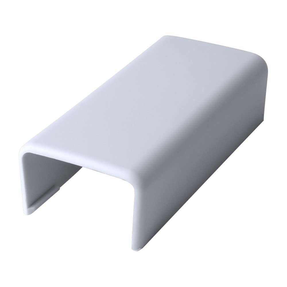 Construct Pro 5-Pack Raceway Couplers 1.3inch Width  2.9inch Length White