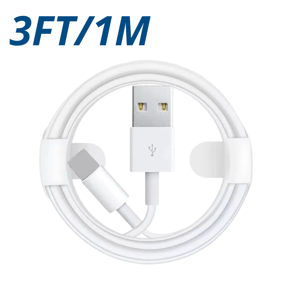 USB Cable For iPhone 7 8 XR 11 12 13 14 Pro Lot Charger Charging Fast Lead 3/6FT