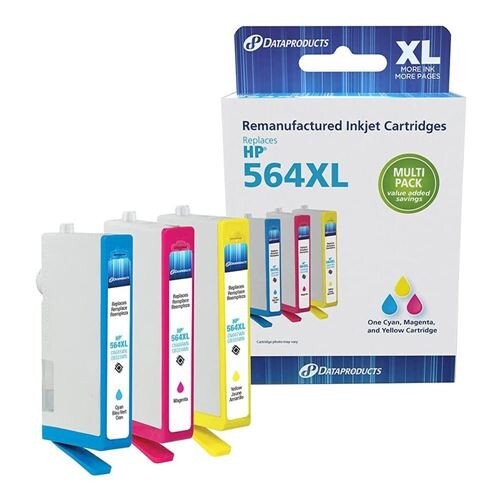 Dataproducts Inkjet Cartridge replaces HP 564XL High Yield CMY Color Ink 3-Pack 