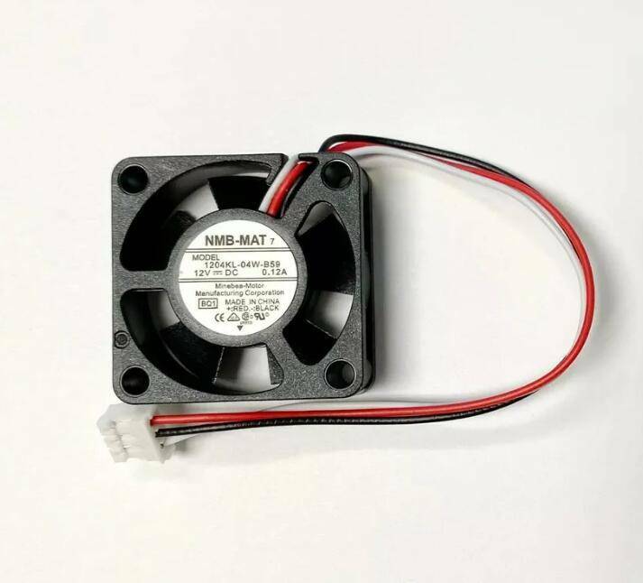 One For NMB MAT 3Pin 1204KL-04W-B59 0.12A 30mm x 10mm 12V Fan