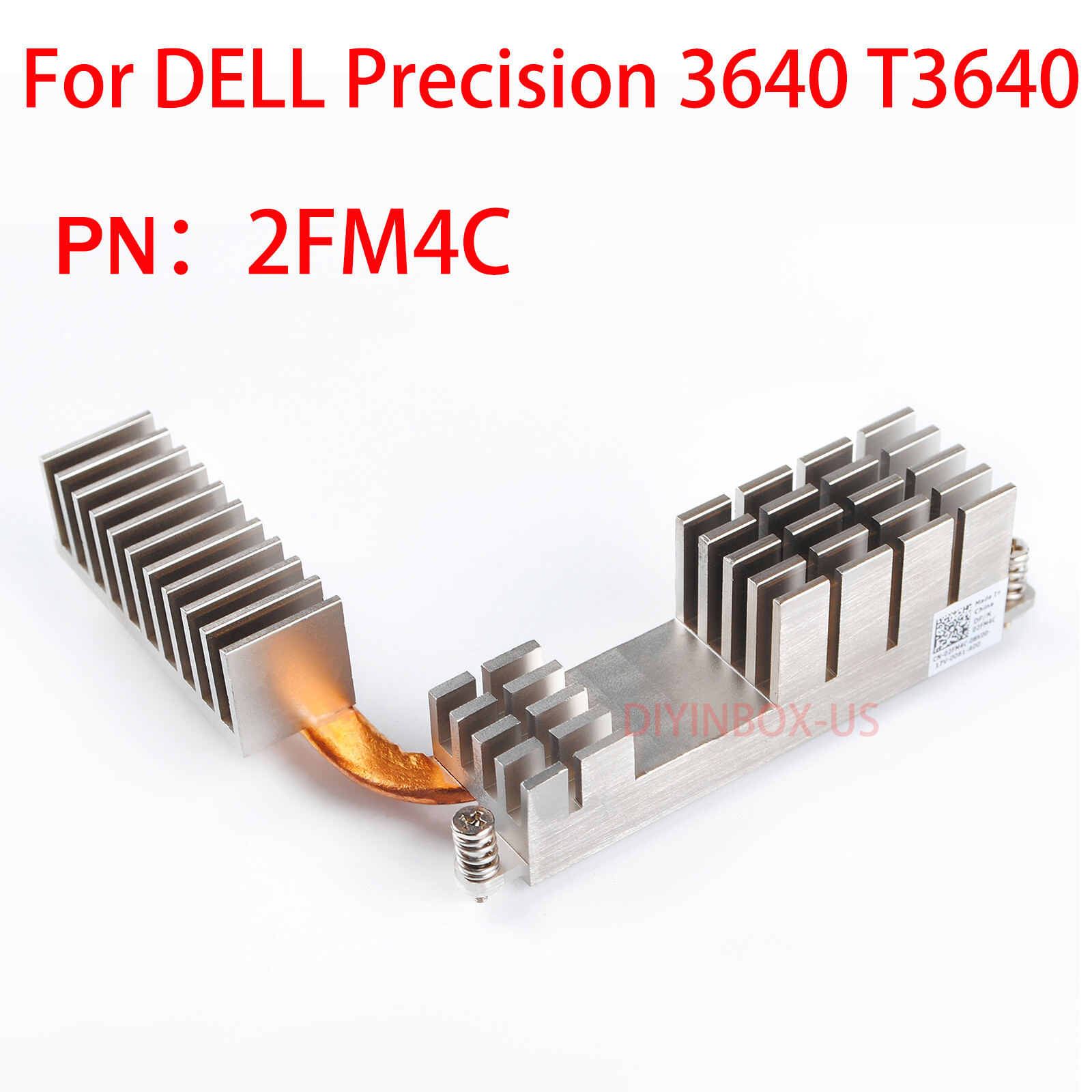 Dell VR Heatsink Voltage Regulator Modul T3640 T3440 7080 8940 2FM4C/97CCP/612F7