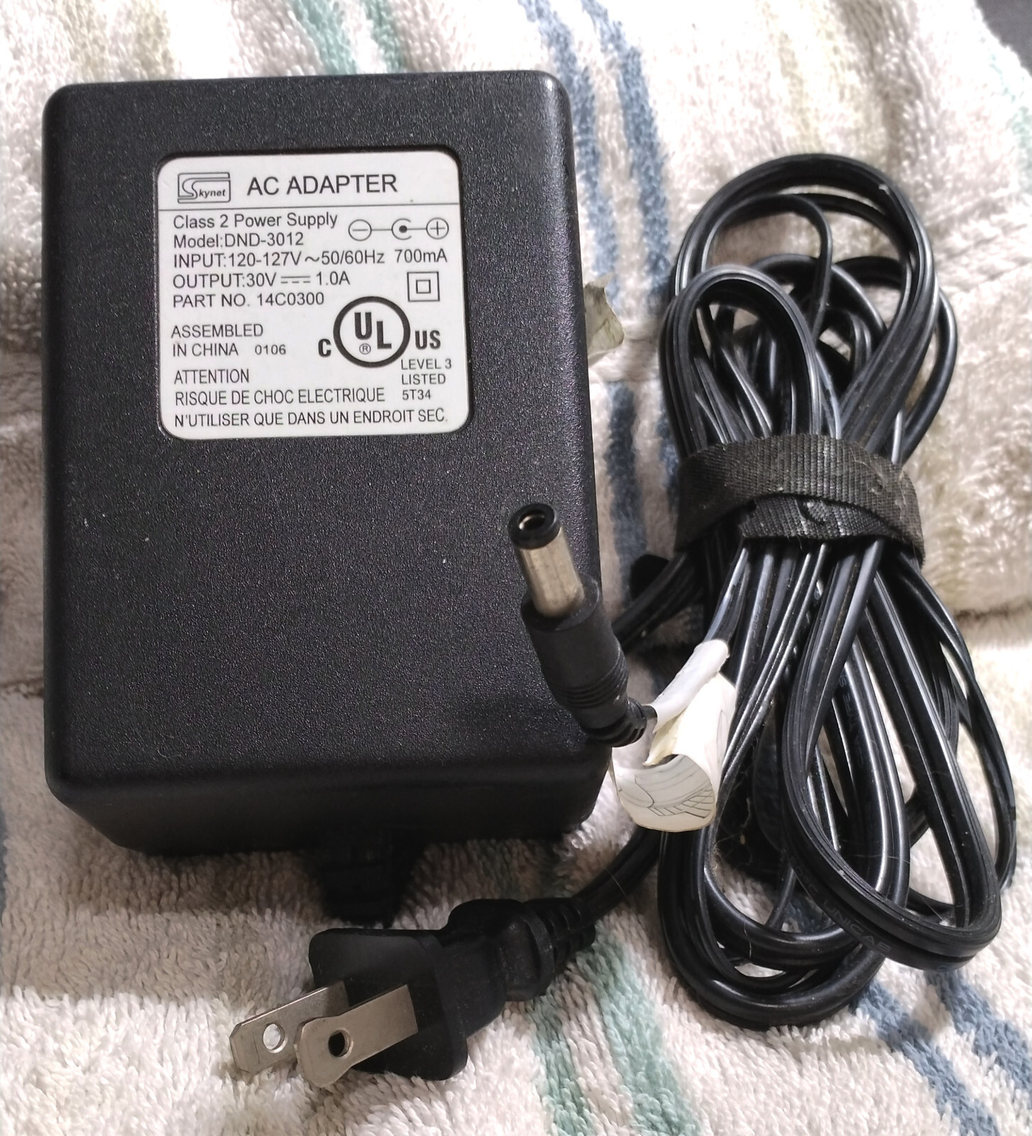 SKYNET DND-3012 AC POWER SUPPLY For Printer