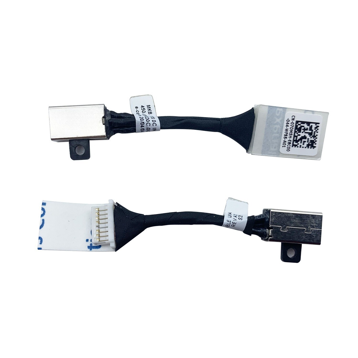 2PCS DC Power Jack Socket Charging Port Cable For DELL LATITUDE 3410 3510 07DM5H