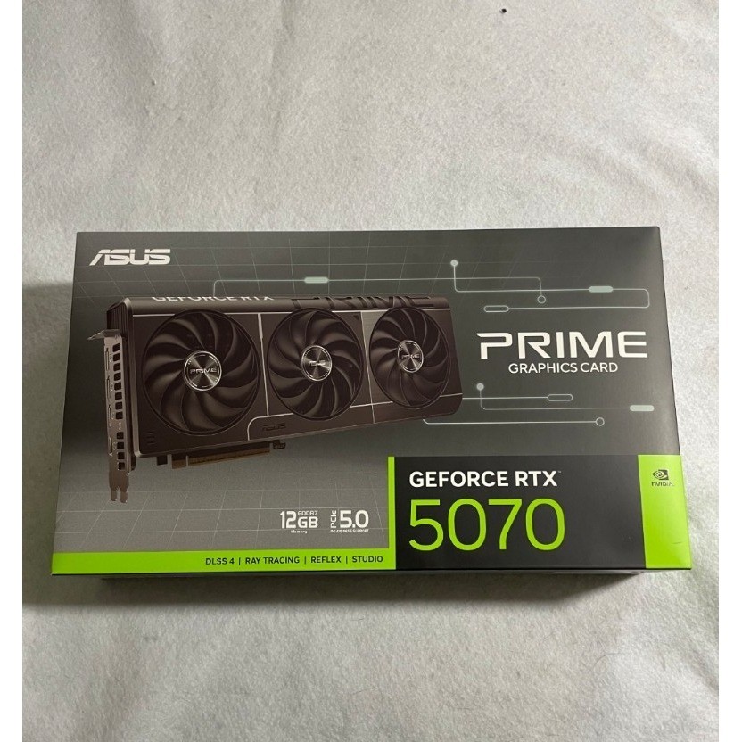 ASUS Prime NVIDIA GeForce RTX 5070 12GB GDDR7 Graphics Card PCIe 5.0 GPU