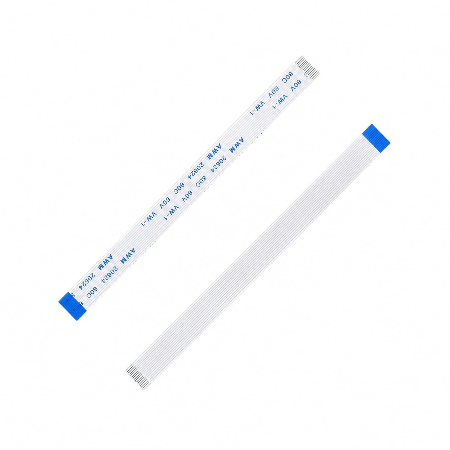 20 Pcs 15 Pin FFC Ribbon Cable 0.5Mm Pitch 100Mm Length Type B