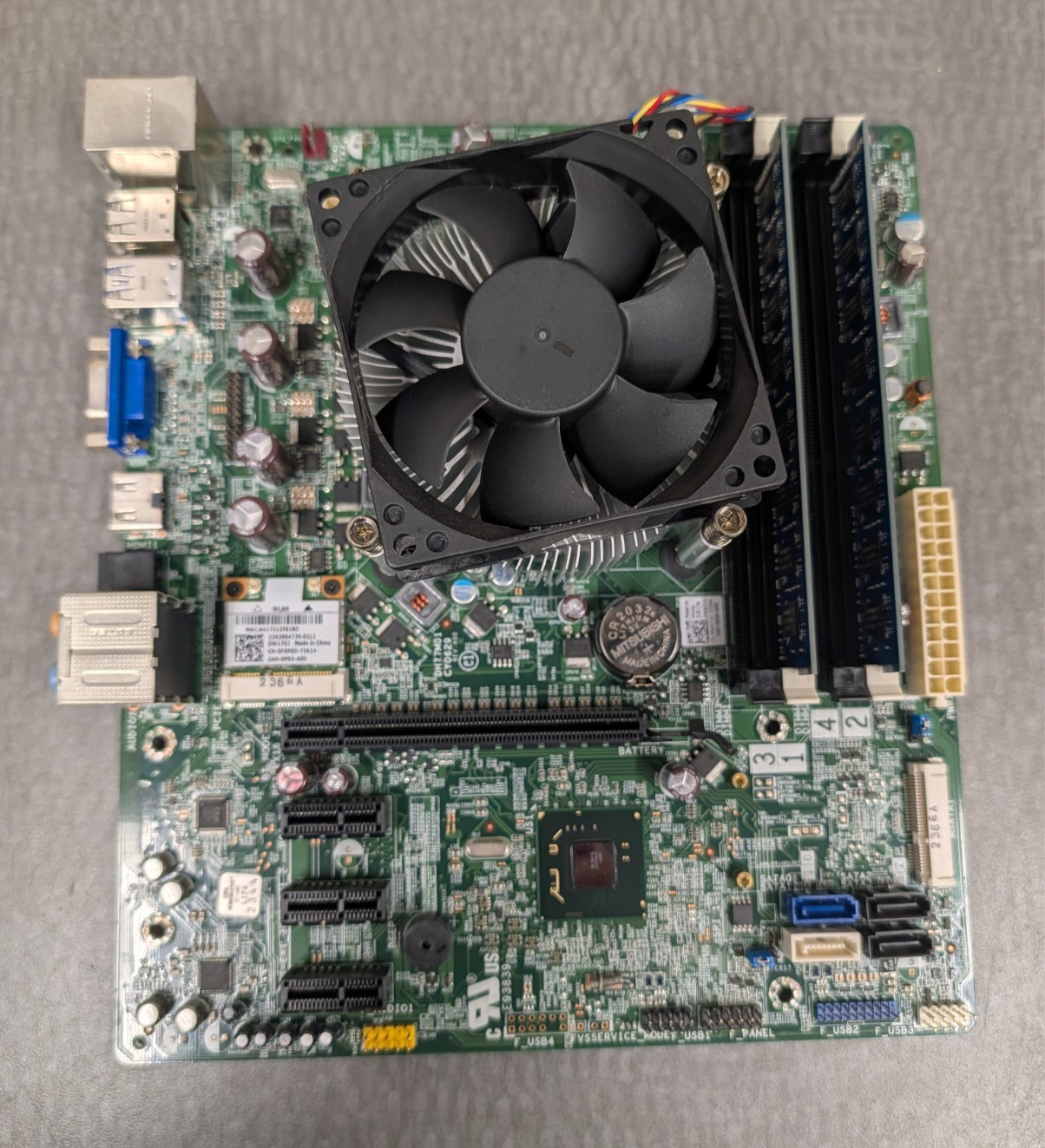Motherboard from Dell XPS Workstation Intel Core i7-3770 3.4 GHz, 8GB RAM 0NW73C