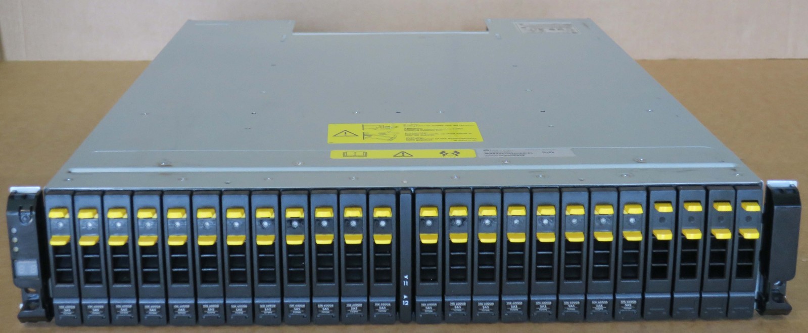 HP 3Par StoreServe M6710 7200 2U Array 12TB HDD 2x I/O Controller 683251-001