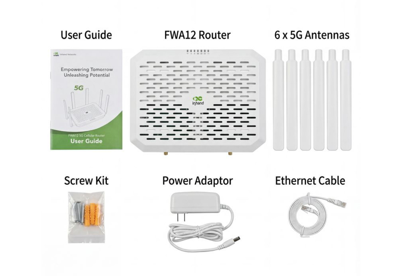 InHand Networks FWA12 5G Router | Wi-Fi 7